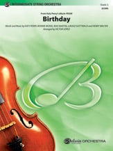 Birthday Orchestra sheet music cover